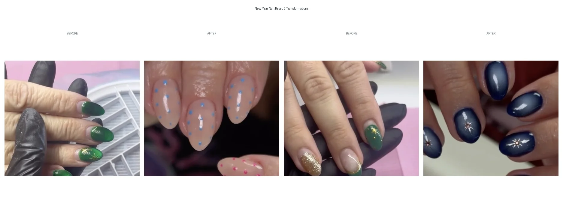 New Year Nail Reset: Two Fresh Transformations for 2026 in Spring, TX