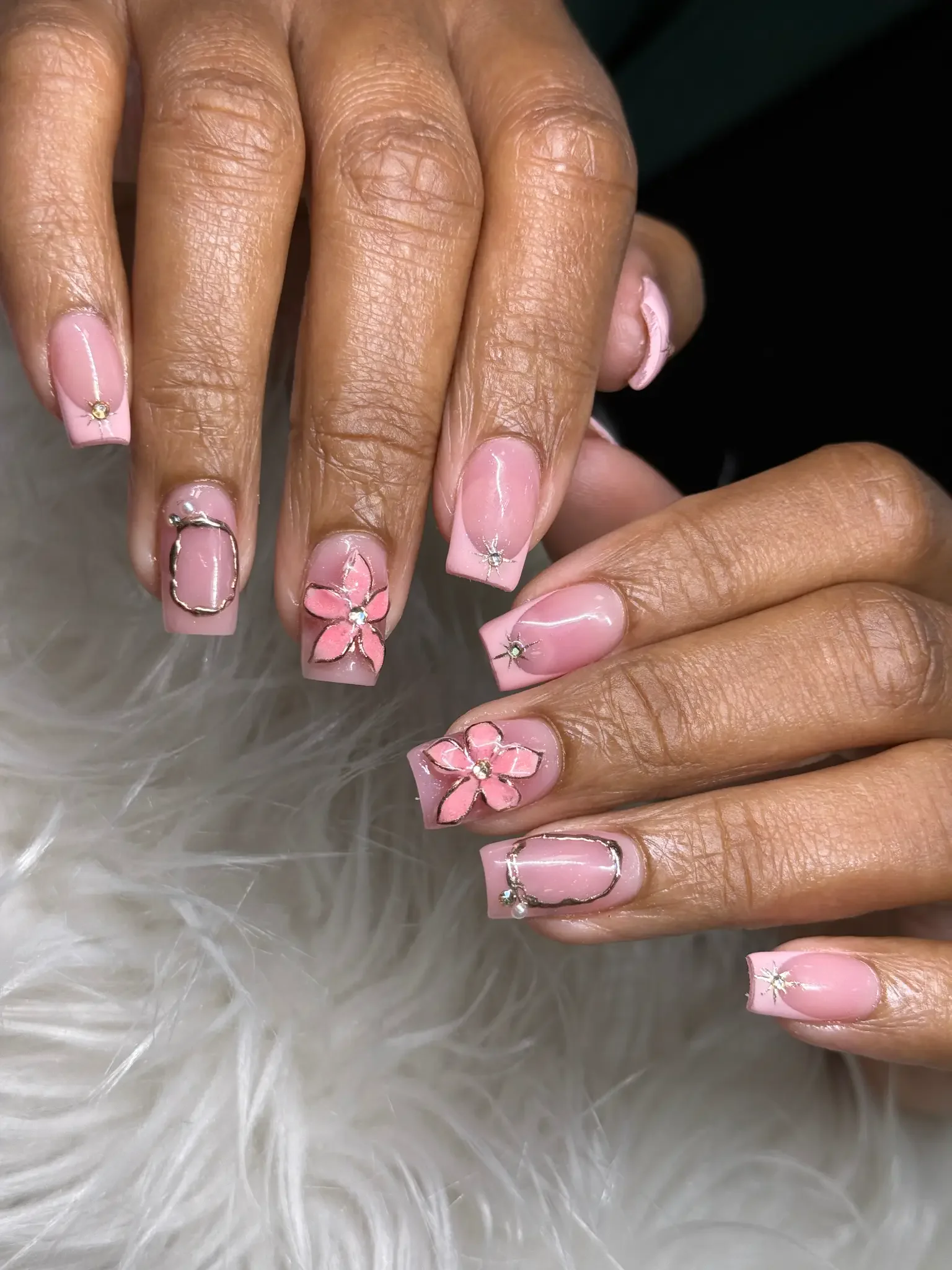 Burgundy cat eye with magnetic shimmer