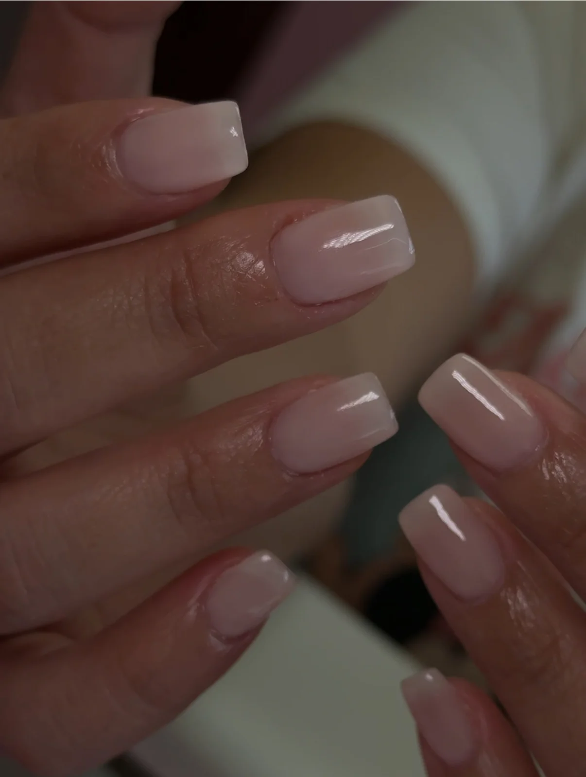 Abstract art design on nails