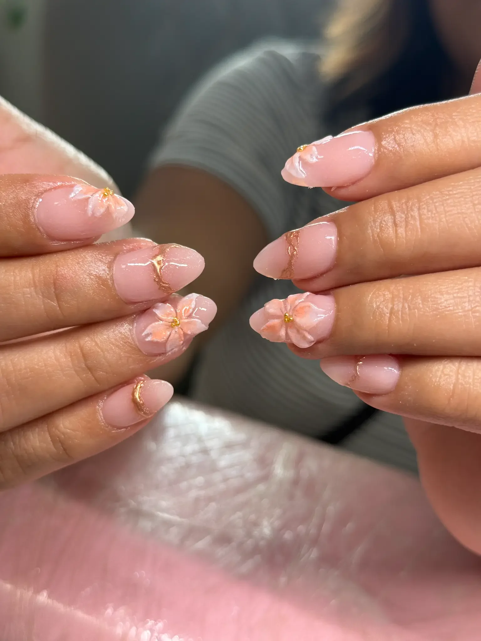 Fresh January nail look