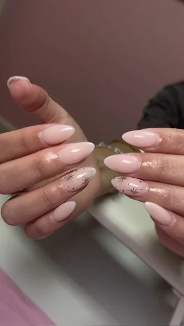 Rose gold chrome finish